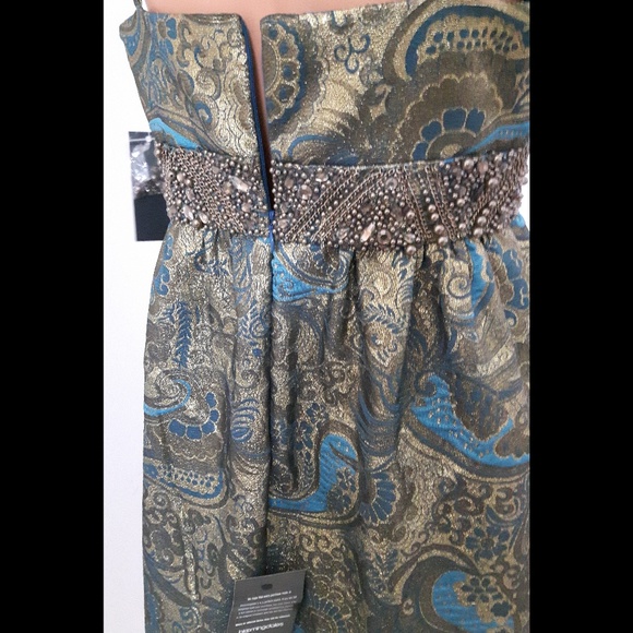 Aqua Dresses Short Embelished Dress - Picture 2 of 5